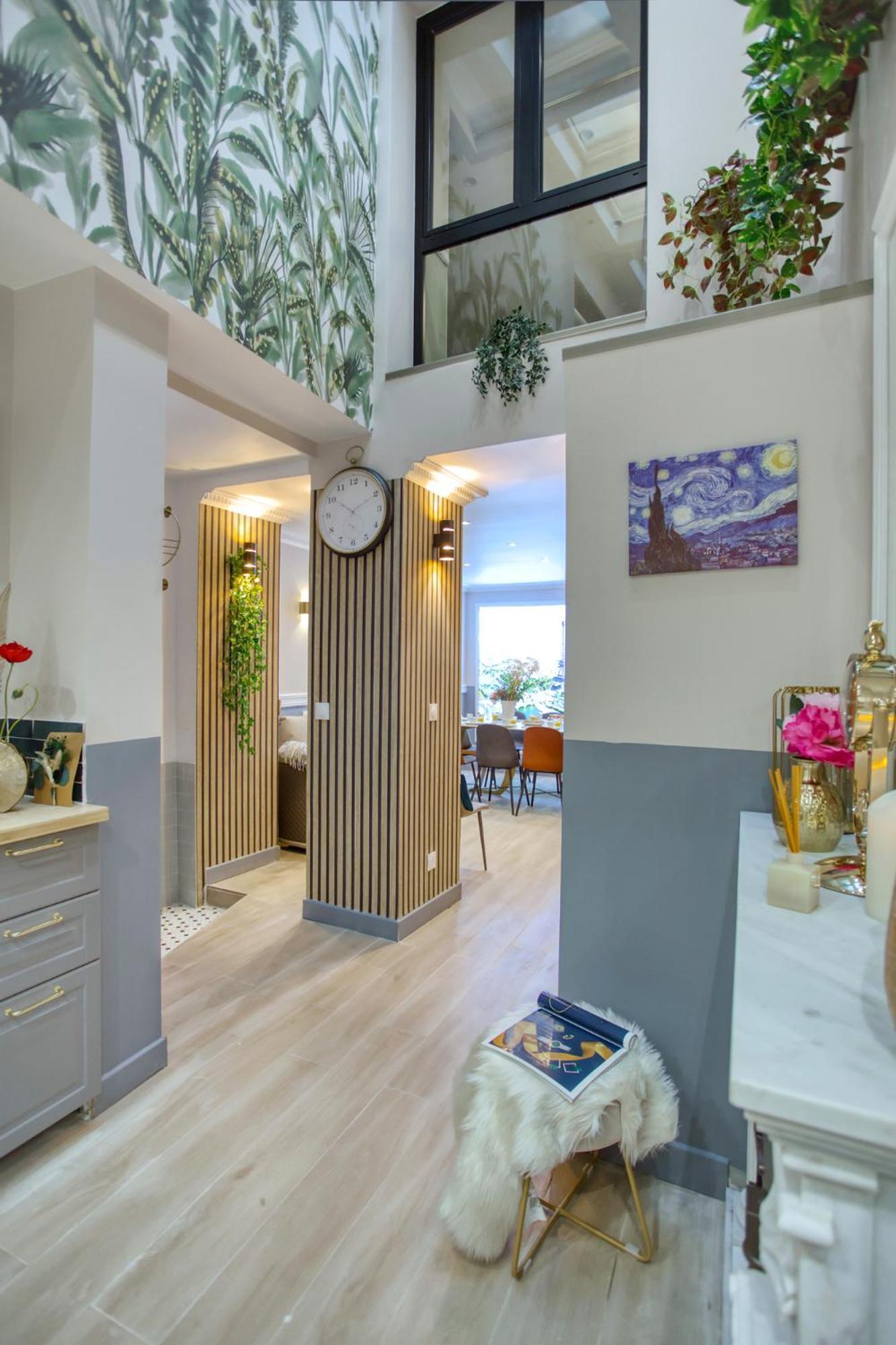 Elegant Triplex In Paris - Ideal For 10 - Aircon Exteriör bild